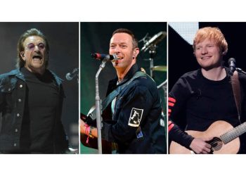 Coldplay durante la gira Music of the Spheres World Tour, la más concurrida de la historia