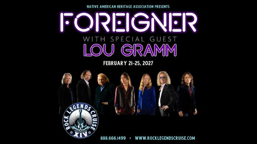 Foreigner Anuncia Gira Extensa y Reunión con Lou Gramm para 2027