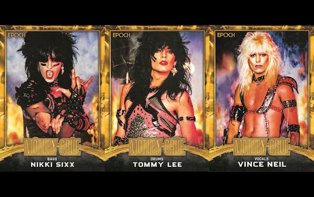 Mötley Crüe Anuncia Colección Exclusiva de Cromos para Fanáticos y Coleccionistas