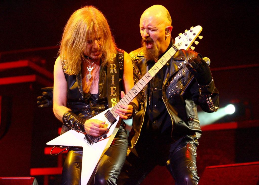 K.K. Downing, ex guitarrista de Judas Priest, en una imagen promocional.